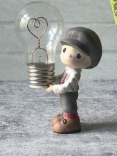 Precious Moments You Light Up My Life Battery Operated Figurine - RARE picture