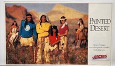 1990 Jerzees American Active Wear Shirts Painted Indian  Desert Vintage Print Ad picture