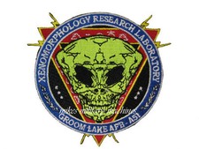 Black Ops Area 51 Space Alien Autopsy Xenomorphology Laboratory Research Patch picture