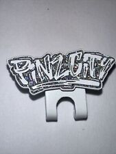 Pinzcity Silver Glitter White Hat Blip Pinzcity Script picture