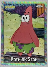 2025 Topps Chrome SpongeBob SquarePants Patrick Star Wave /175 #24 picture