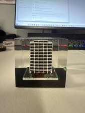 BMA Tower Now One Park Place Kansas City MO Lucite 3”X2.5”X2.5” Paperweight picture