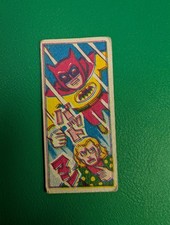 1960s menko japanese batman card #72514251 space back green  picture