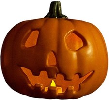 Halloween 6 The Curse of Michael Myers Light Up Pumpkin Prop picture
