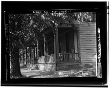 Photo:Glasgow Missouri Frame House 1930s HABS Historic House Porch picture