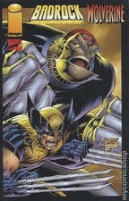 Badrock Wolverine 1B Liefeld Variant NM 1996 Stock Image picture