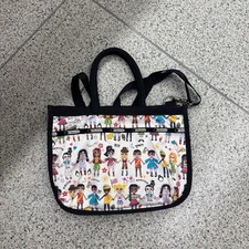 Les Porsche Back Smile Train Shoulder Bag Tote Ethnic Women JPN Limited Edition picture