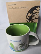 NEW STARBUCKS CHARLOTTE N Carolina You Are Here Collection Coffee Mug 14oz picture