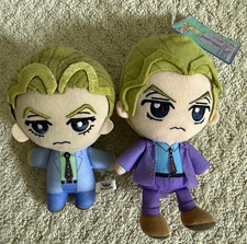 OFFICIAL Banpresto-Bandai JoJos Bizarre Adventure Yoshikage Kira Chibi Plush Set picture