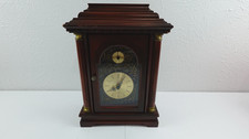 Bombay Company Mantel Clock Wood Quartz Desk Shelf Clock Classic 2006 Tested picture