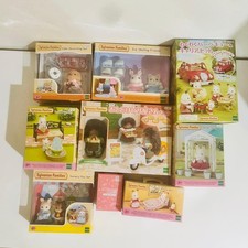 Unused Sylvanian Families 9 Set Discontinued Overseas Edition Collectible 15+ picture