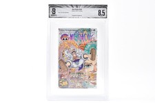 BGS 8.5 DJ 8.0 ONE PIECE Vol. 104 1st Printing Japanese Manga Graded Comic OBI picture