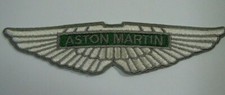 ASTON MARTIN Iron-On Embroidered British Automotive Car Patch 4.5