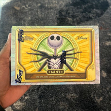 Topps 2024 Disney Nightmare Before Christmas Trading Card Box Encased English picture