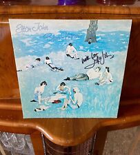 Certified Original Signed ELTON JOHN autograph BLUE MOVES album LP signature picture