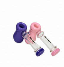 2x Phoenix Star Glass Pipe - Hammer Style Water Pipe picture