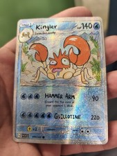 Pokemon CCG Kingler Holo Custom CCG Card In Excellent Condition Pokemon CCG Card picture