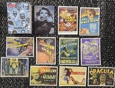 1996 Universal Monsters Silver Screen Complete Set 90 Cards +10 Stickers CDV picture