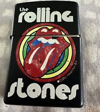 The Rolling Stones Rainbow Tongue Zippo Lighter - Mick Jagger - Keith Richards picture