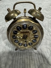 JERGER WEST GERMANY 1950’s 1960’s Alarm Table Clock picture