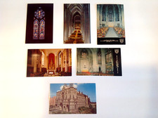 Cathedral Church of St. John the Divine NY Postcards - Lot of 6 picture