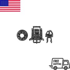 3PCS Car Front Hood Support Prop Rod Holder Opener Stay Grommet Clips for Honda picture