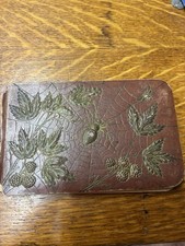 Antique 1800s Autograph Book with Handwritten Letters picture