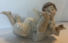 MAKING A WISH LLADRO Retired Collectible Figurine picture