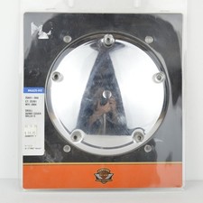 Harley Davidson Motorcycle Skull Derby Cover Willie G Chrome OEM 25441-04A NEW picture