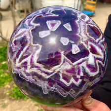 11.96LB    Natural Dream Amethyst Quartz Crystal Sphere Ball Healing picture