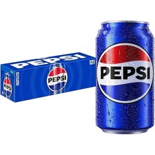 Pepsi Cola Soda Pop, 12 fl oz, 12 pack Cans - picture