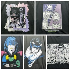 JoJo Official TShirt 5pc Set The JoJo Lands Part 4 6 9 Rare Vintage picture