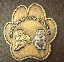 FBI HQ Victim Services  Division  Crisis Response Canines Challenge Coin New picture