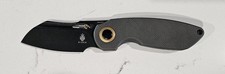 Kizer October Milled Titanium Handle 20CV Steel Blade Thumb Stud Mod picture