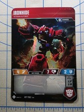 Hasbro WOTC Transformers TCG Wave 15 - Ironhide RT T02 / T04 - Veteran Autobot picture