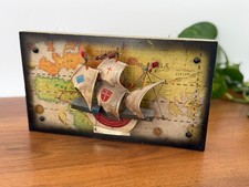 Vintage Pinta 3D Hanging picture