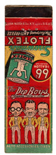 PEP BOYS matchbook matchcover - VINTAGE AUTOMOBILE ADVERTISING picture