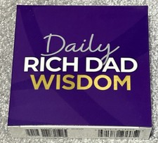 Daily Rich Dad Wisdom 365-Day Perpetual Box Calendar - NEW picture