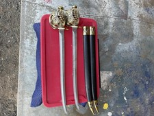 Pair of Replica Pirate Swords with Sheaths picture