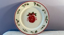 Radko Traditions Holiday celebrations decorated ornament dessert plate AA3685 picture