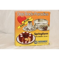 Vtg 1970's Mini Springform Pan Small Bundt Pan Das Back Paradies Mini Springform picture