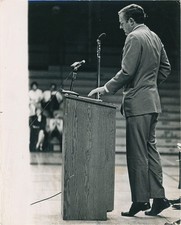 William F Buckley Jr. ORIGINAL PRESS PHOTOGRAPH OF WILLIAM F BUCKLEY JR #163119 picture