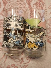 Vintage 1981 The Great Muppet Caper Mcdonald Glasses Happy Hotel-Kermit Gonzo picture