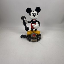 Vintage 1997 Disney Mickey Mouse Animated Telephone Telemania Collectible picture