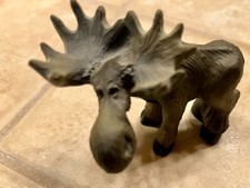 Vtg Montana Big Sky Carvers Presents 3” MOOSE Figurine Mountain Mooses 2005 picture