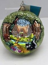 2006 Radko Poland “Dwarf Cottage” Medallion Style Rare Christmas Ornament picture