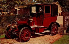 1908 UNIC TAXICAB 12/14 hp automobile Postcard picture