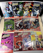 Marvel Silver Surfer #1-12 Run / 2014 Slott & Allred Lot / Bagged and Boarded picture