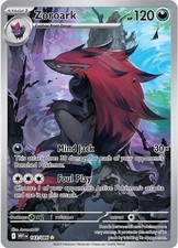 Pokemon Zoroark 143/086 Holo Illustration Rare White Flare NM picture