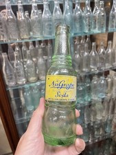 Rare Vintage ACL Nugrape Soda Bottle Oxford  Alabama AL Ala picture